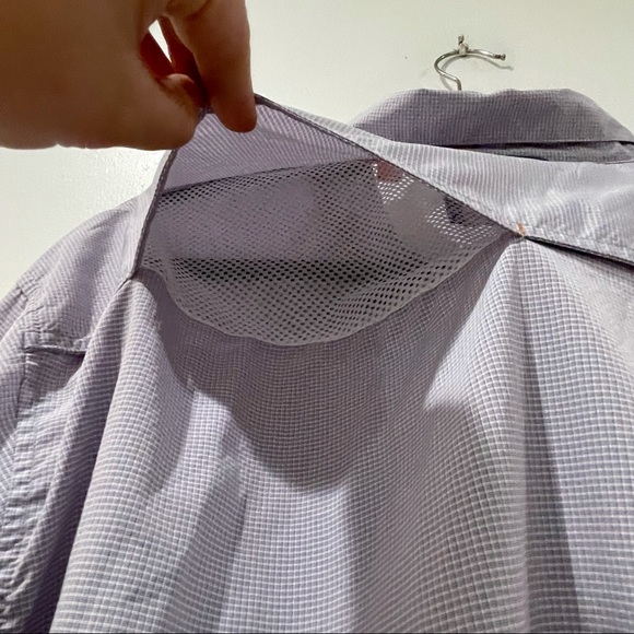 Orvis Light Purple Long Sleeve Breathable Button Down - Picture 3 of 7